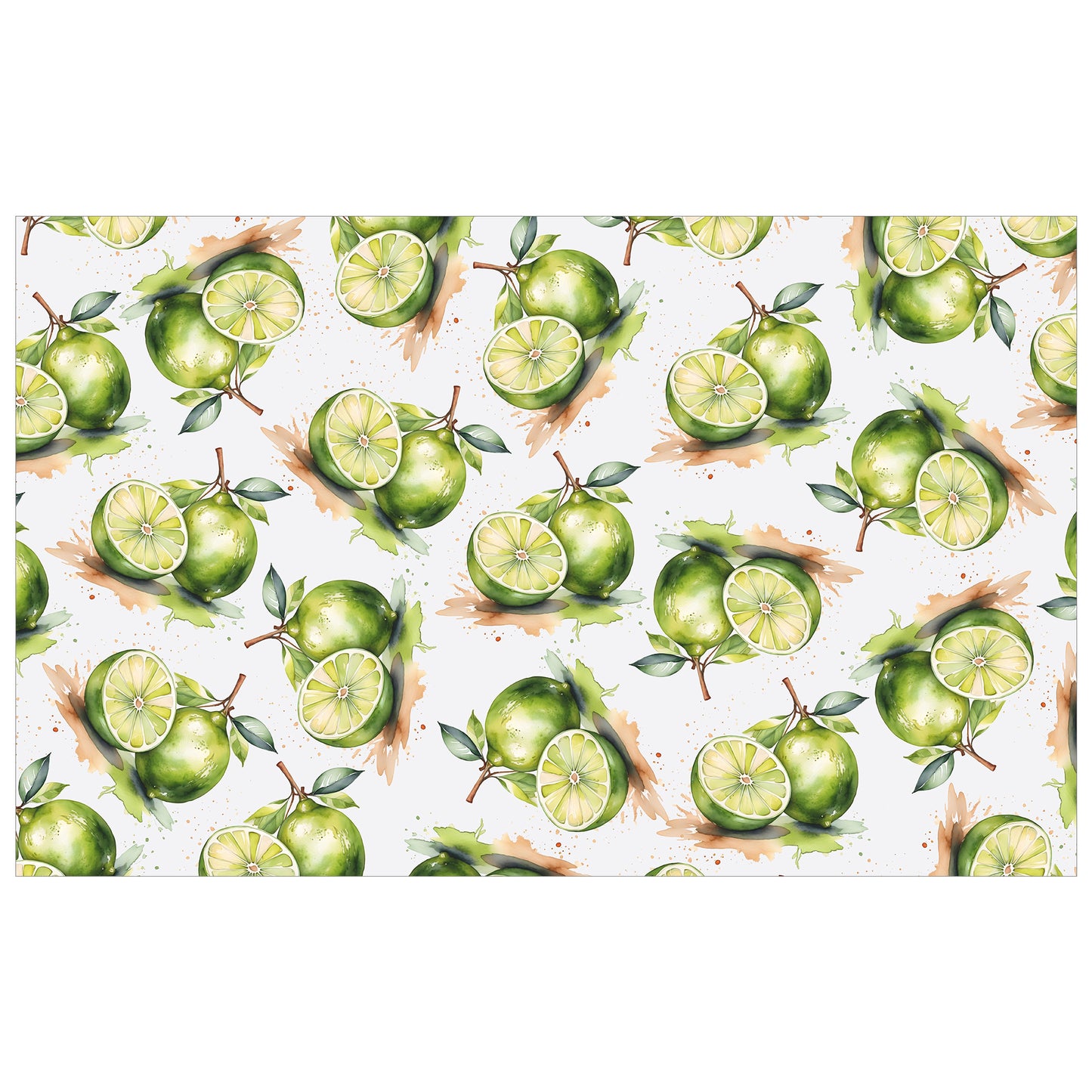 Lime Rectangle Tablecloth by Mark van Vuuren
