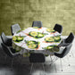 Lime Round Tablecloth by Mark van Vuuren