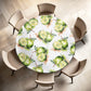 Lime Round Tablecloth by Mark van Vuuren