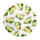 Lime Round Tablecloth by Mark van Vuuren