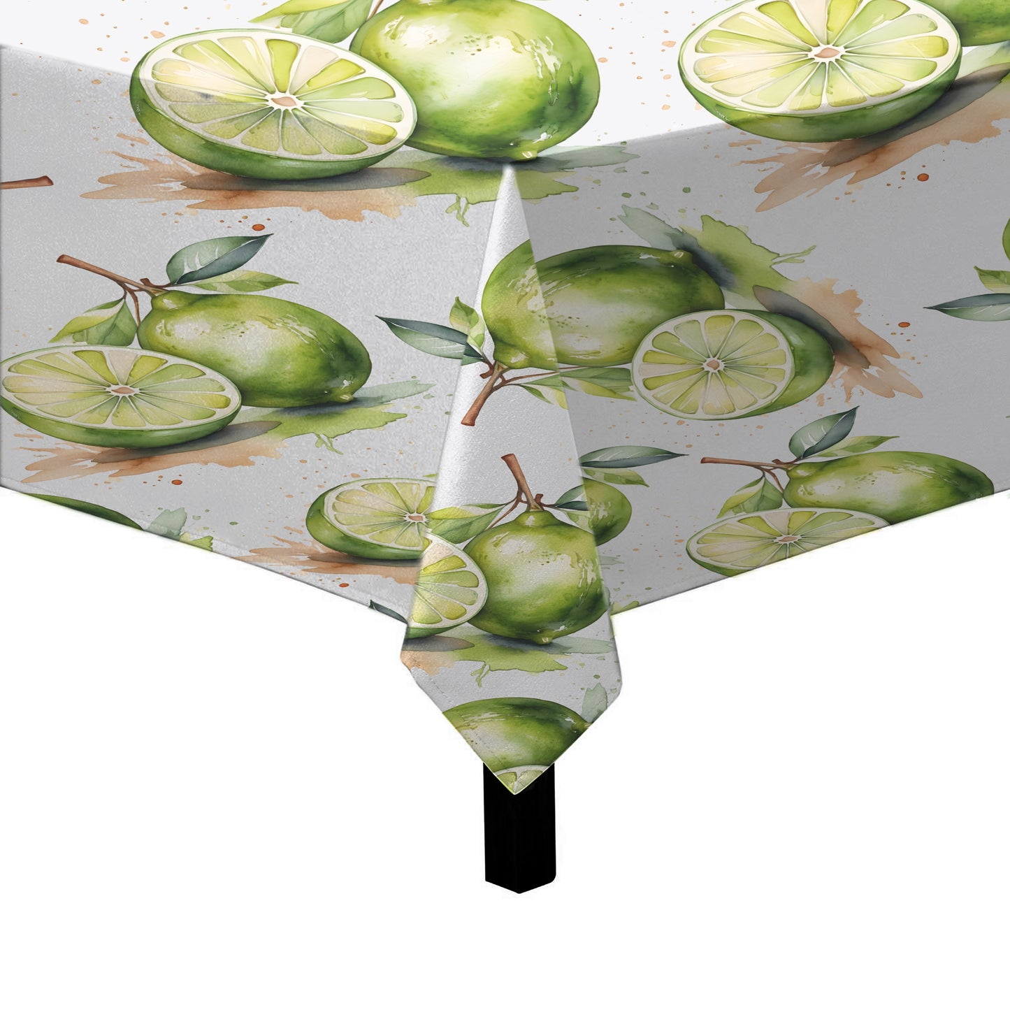 Lime Square Tablecloth by Mark van Vuuren