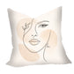 Line Art Face 1 Luxury Scatter by Nathan Pieterse