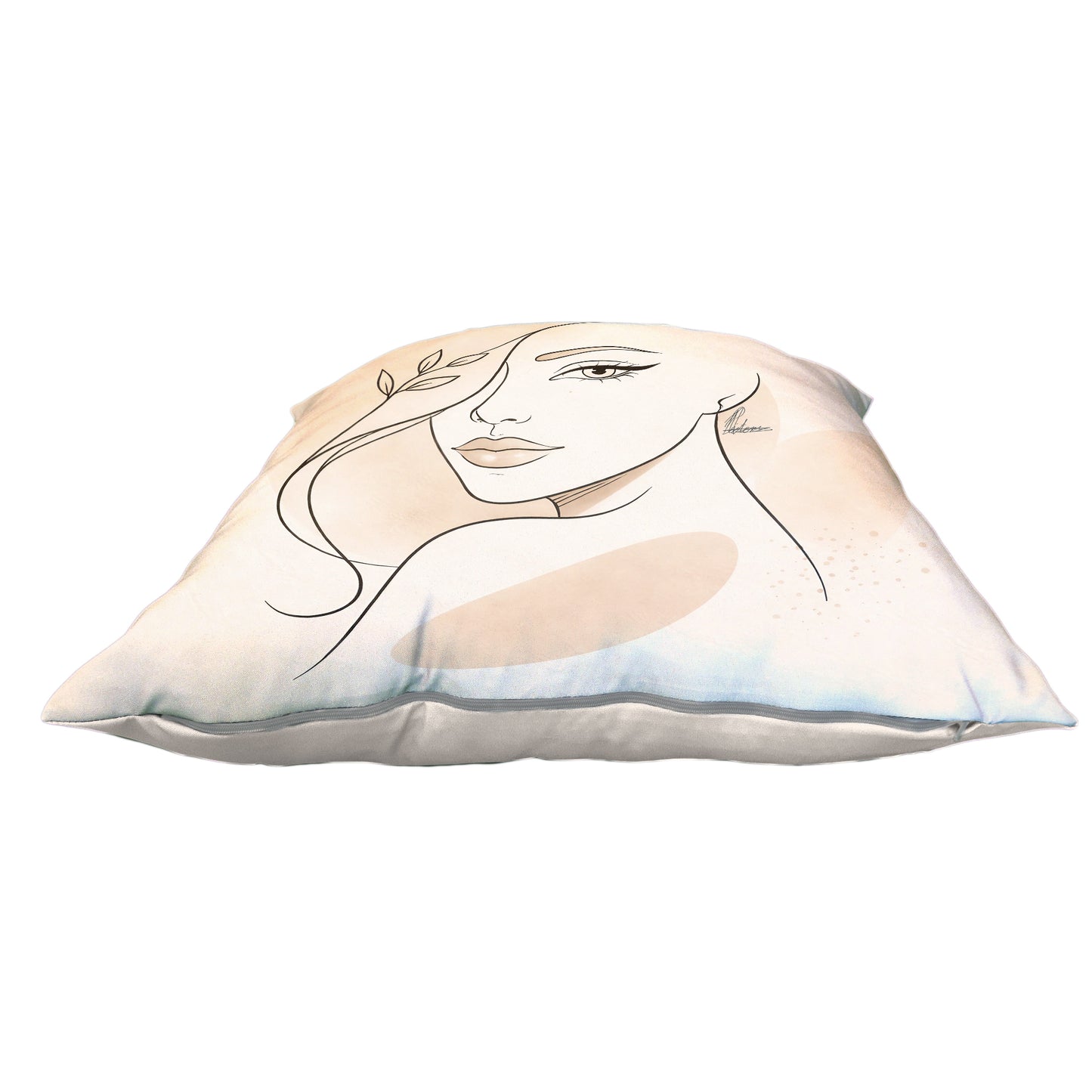 Line Art Face 2 Luxury Scatter by Nathan Pieterse
