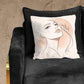 Line Art Face 3 Luxury Scatter by Nathan Pieterse