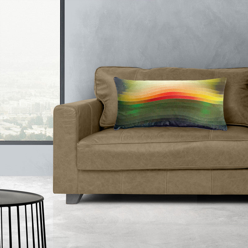 Lines of Sunrise King Luxury Scatter