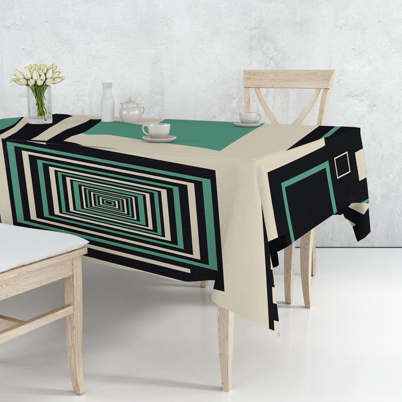 Lines of Thought Rectangle Tablecloth