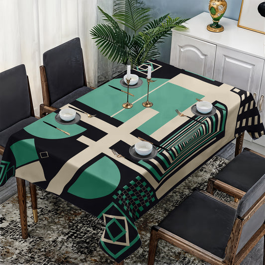Lines of Thought Rectangle Tablecloth