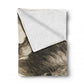 Lion At First Light Light Weight Fleece Blanket by Nathan Pieterse