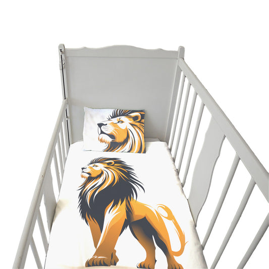 Lion Cot Set by Wikus Schalkwyk