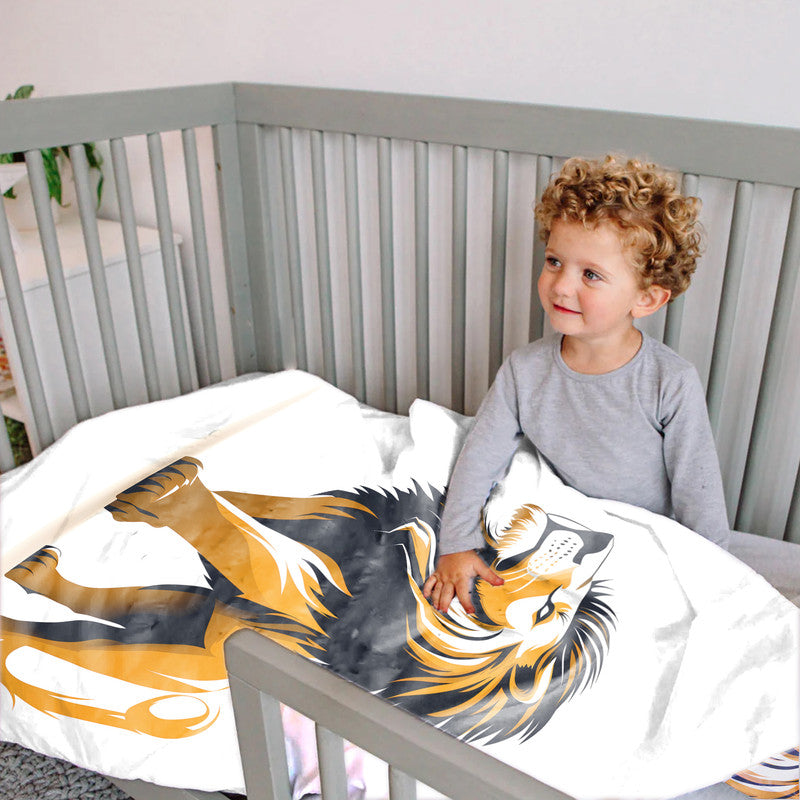 Lion Cot Set by Wikus Schalkwyk