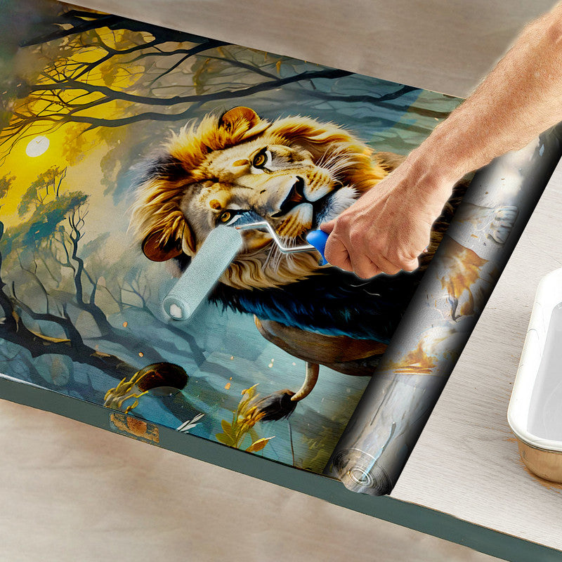 Lion King Door Decoupage