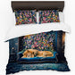 Lion Majesty at Ease Duvet Cover Set
