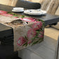 Lion & Leopard Protea Throne Table Runner