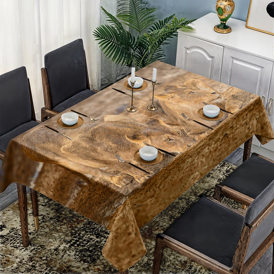 Lion by Fanie Heymans Rectangle Tablecloth