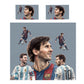 Lionell Messi Duvet Cover Set by Mark van Vuuren