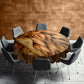 Lion's Mane Round Tablecloth