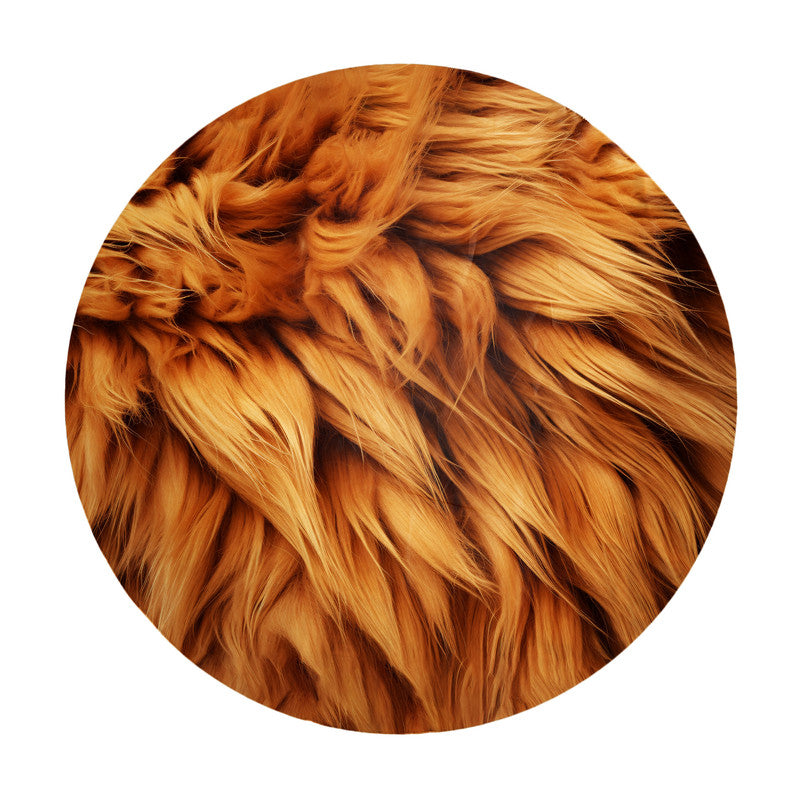 Lion's Mane Round Tablecloth