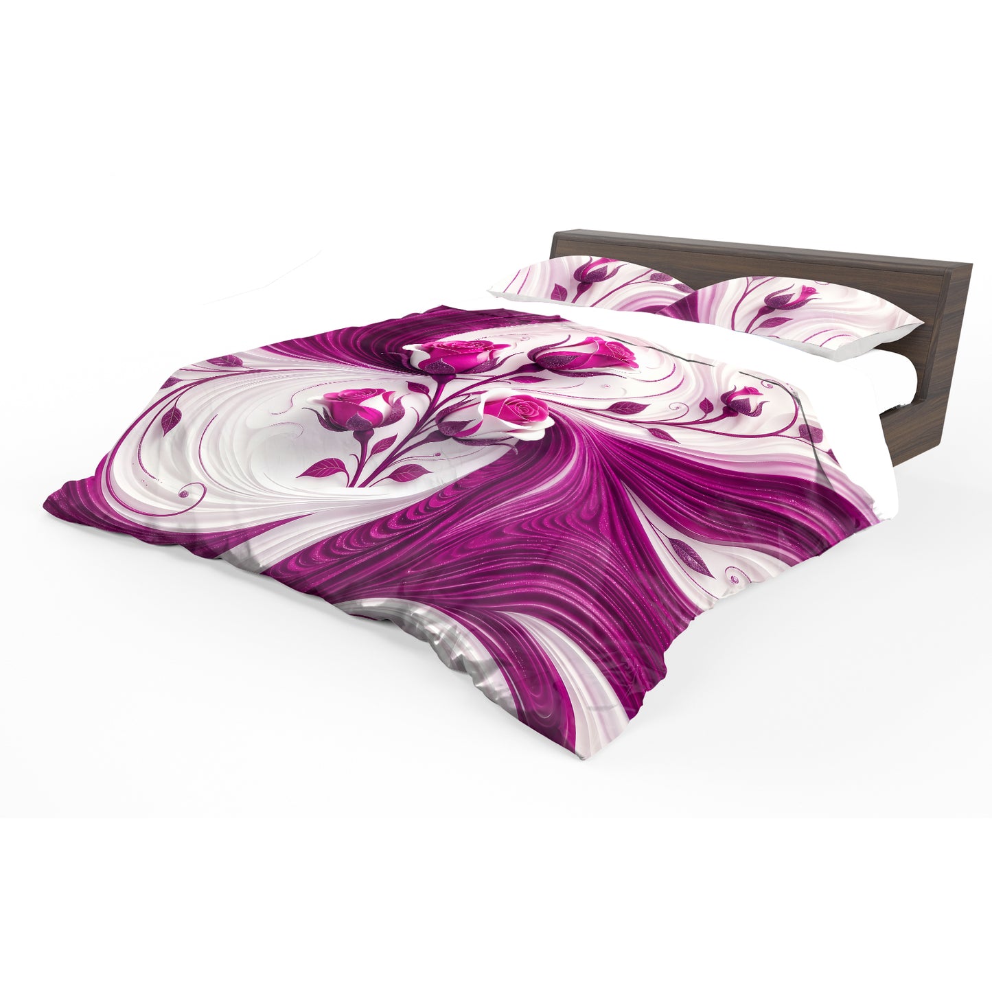 Liquid Rose Duvet Cover Set