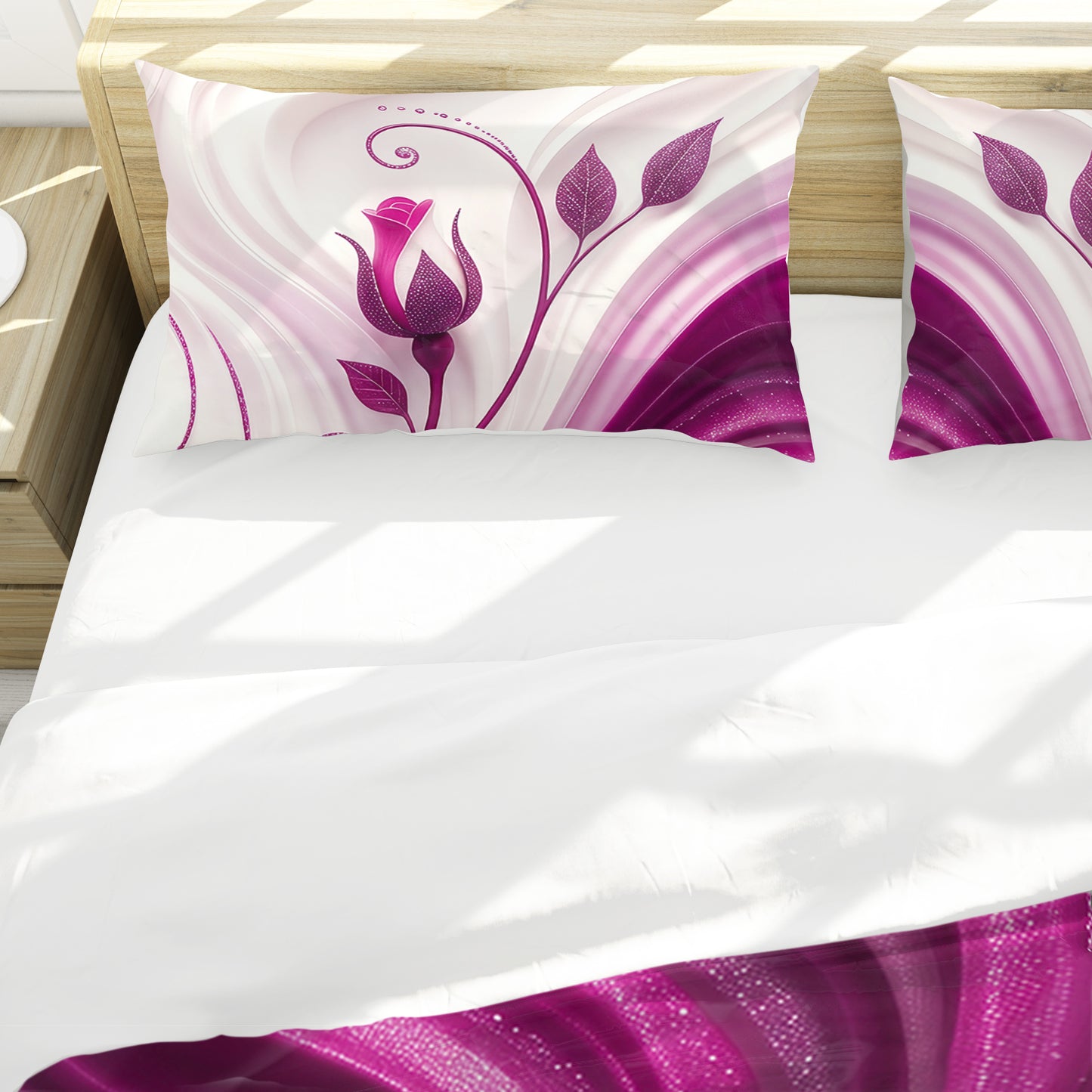Liquid Rose Duvet Cover Set