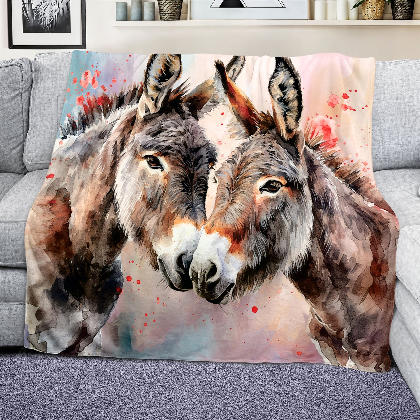 Listen Girl! Light Weight Fleece Blanket