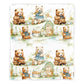 Little Bear Family Baby Fleece Blanket