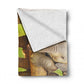 Little Elephants Light Weight Fleece Blanket