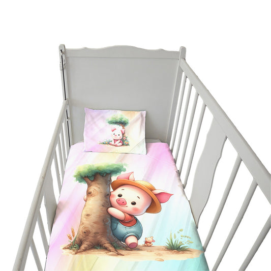 Little Piggy Climbing A Tree Cot Set