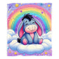 Little Donkey Baby Fleece Blanket