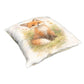 Little Fox Sitting Watercolor Kids Scatter by Nathan Pieterse