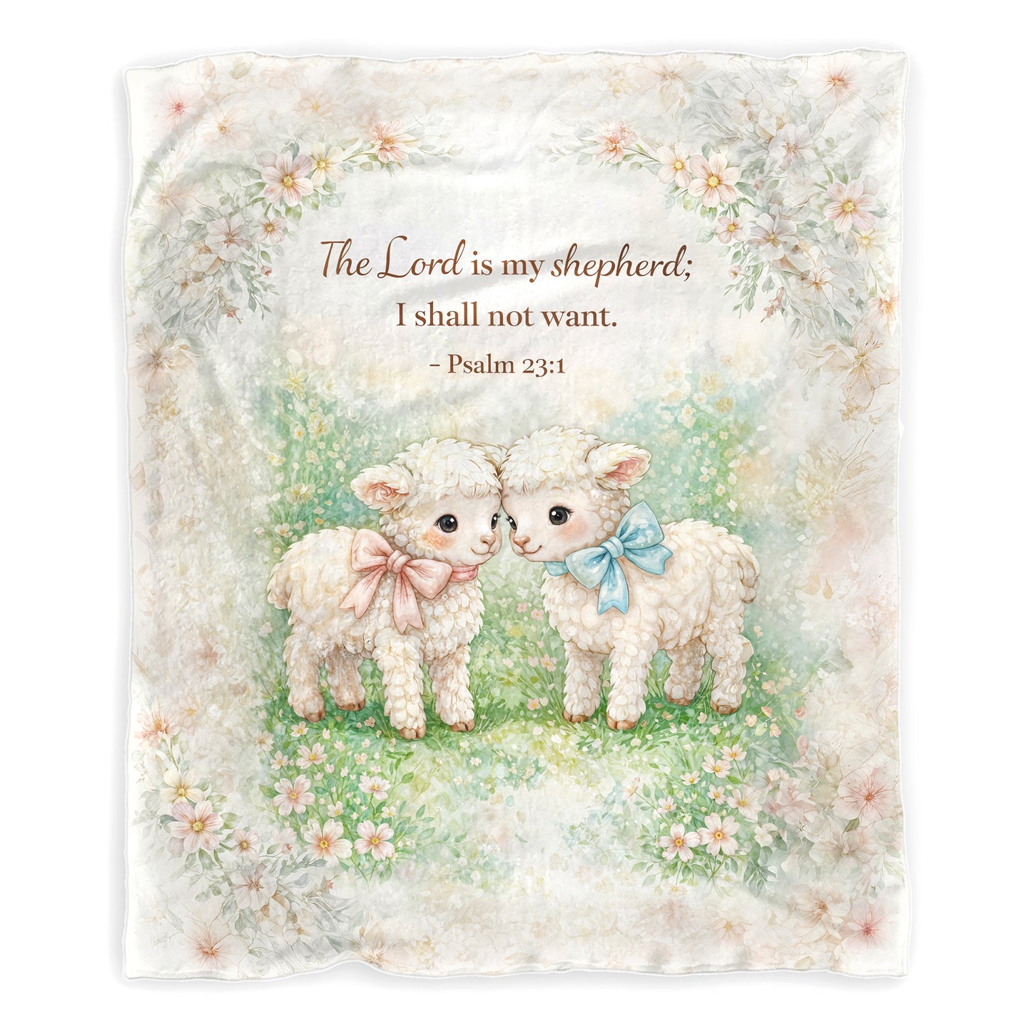 Little Lamb Toddler Fleece Blanket