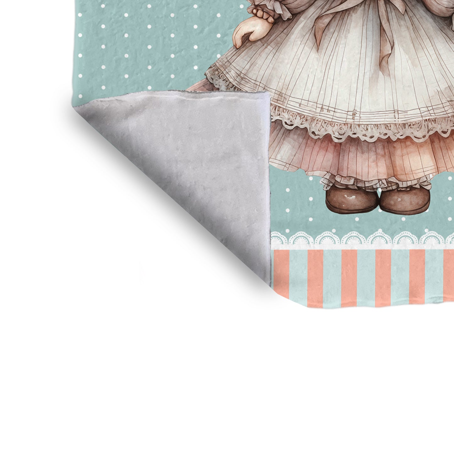 Little Miss Baby Fleece Blanket