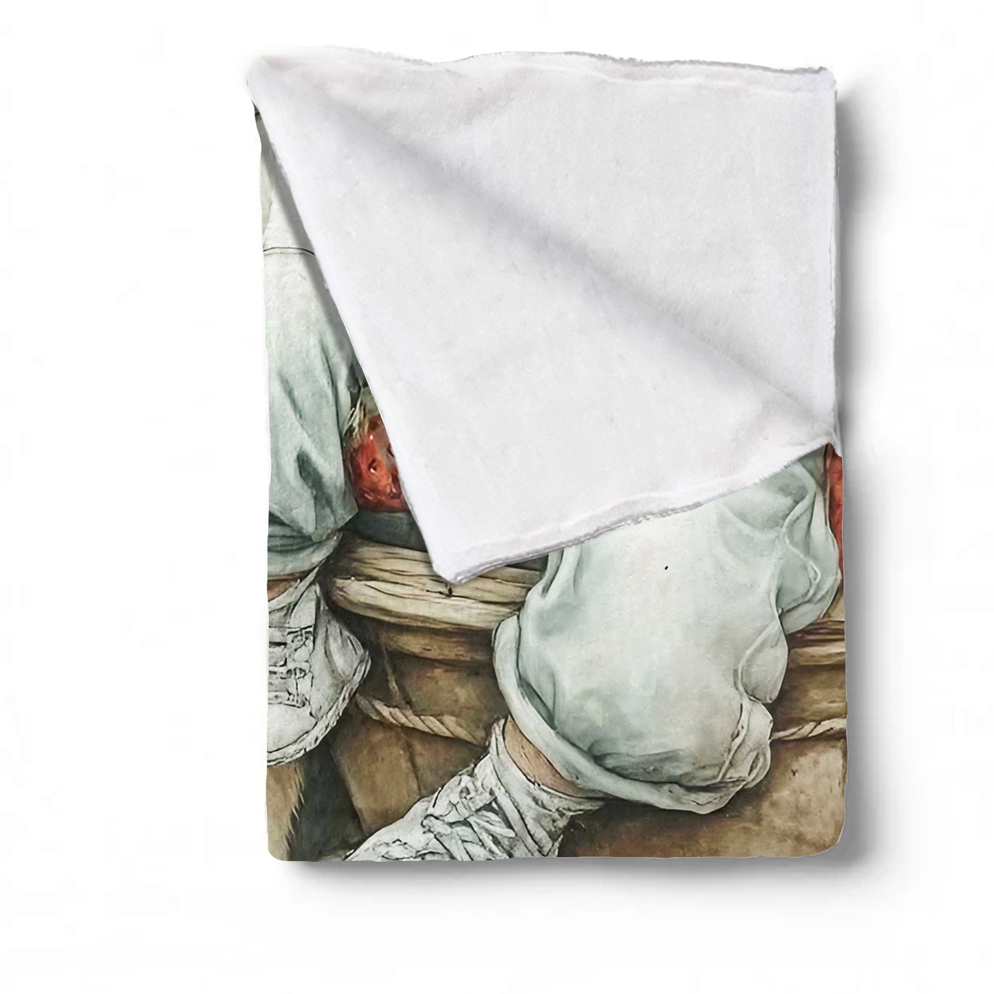 Little Strawberry Eater Toddler Fleece Blanket