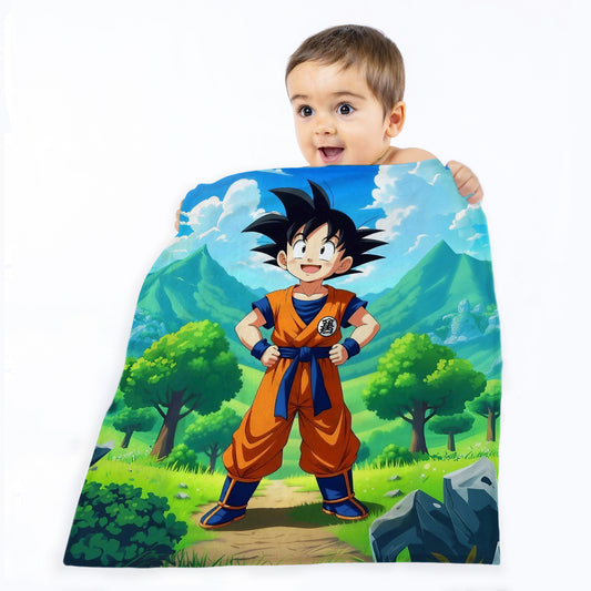 Little Strong Man Toddler Fleece Blanket
