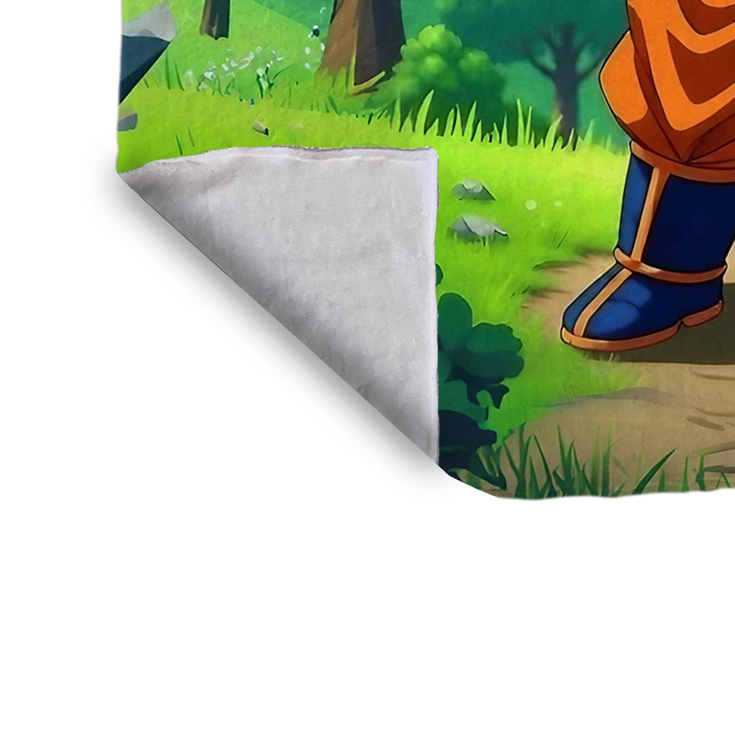 Little Strong Man Toddler Fleece Blanket