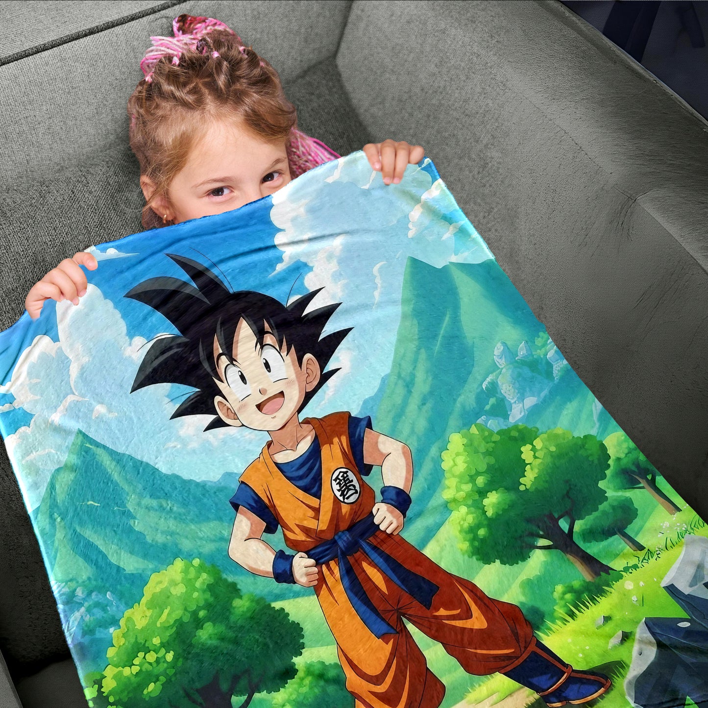 Little Strong Man Toddler Fleece Blanket