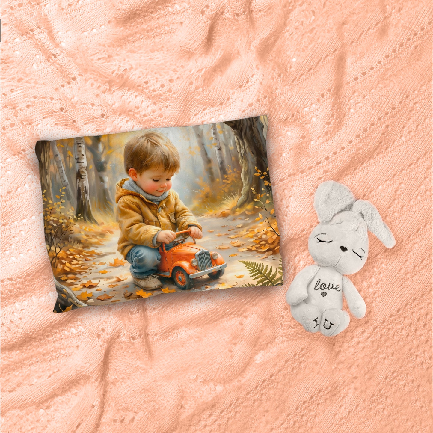 Little Toy Truck Cot Set