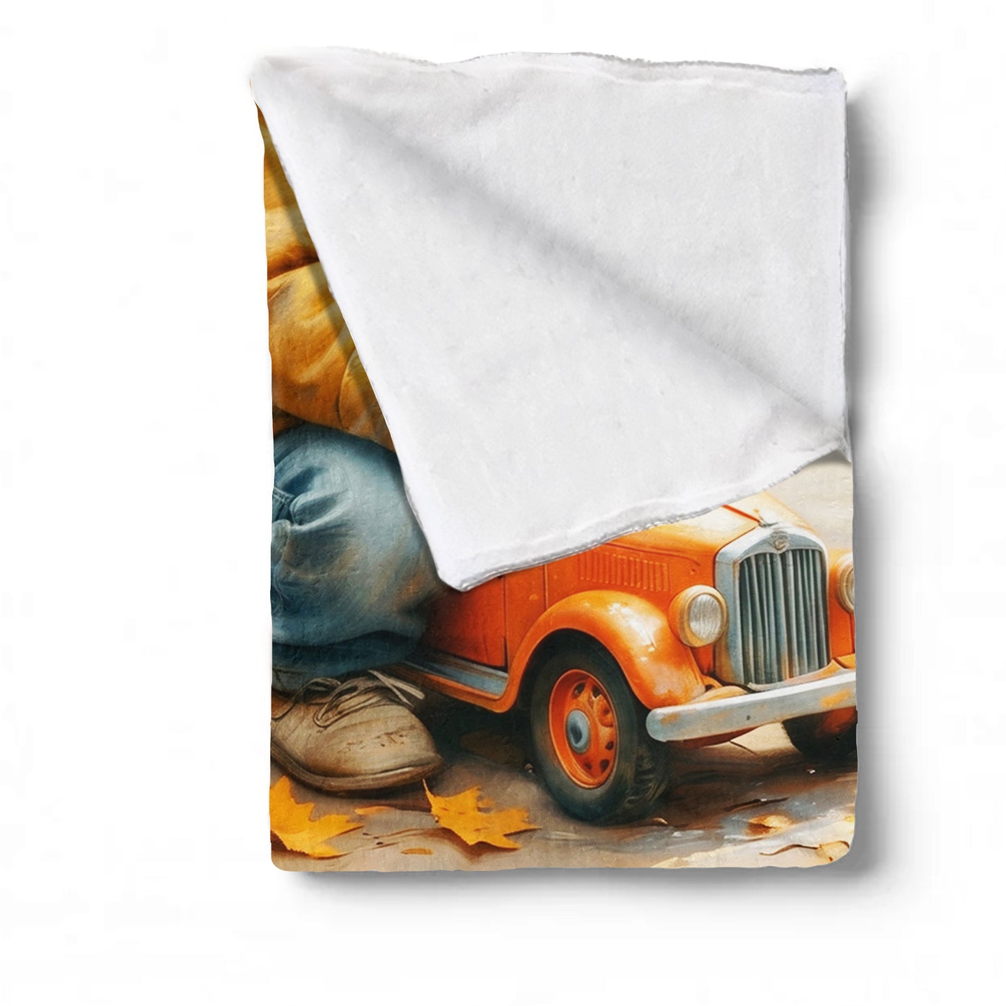 Little Toy Truck Toddler Fleece Blanket