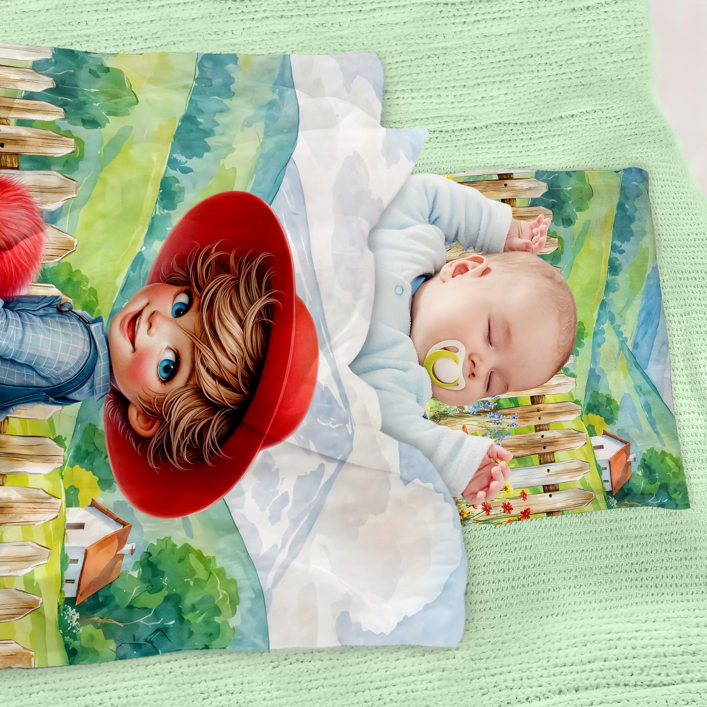 Little Valentine Farmer Cot Set