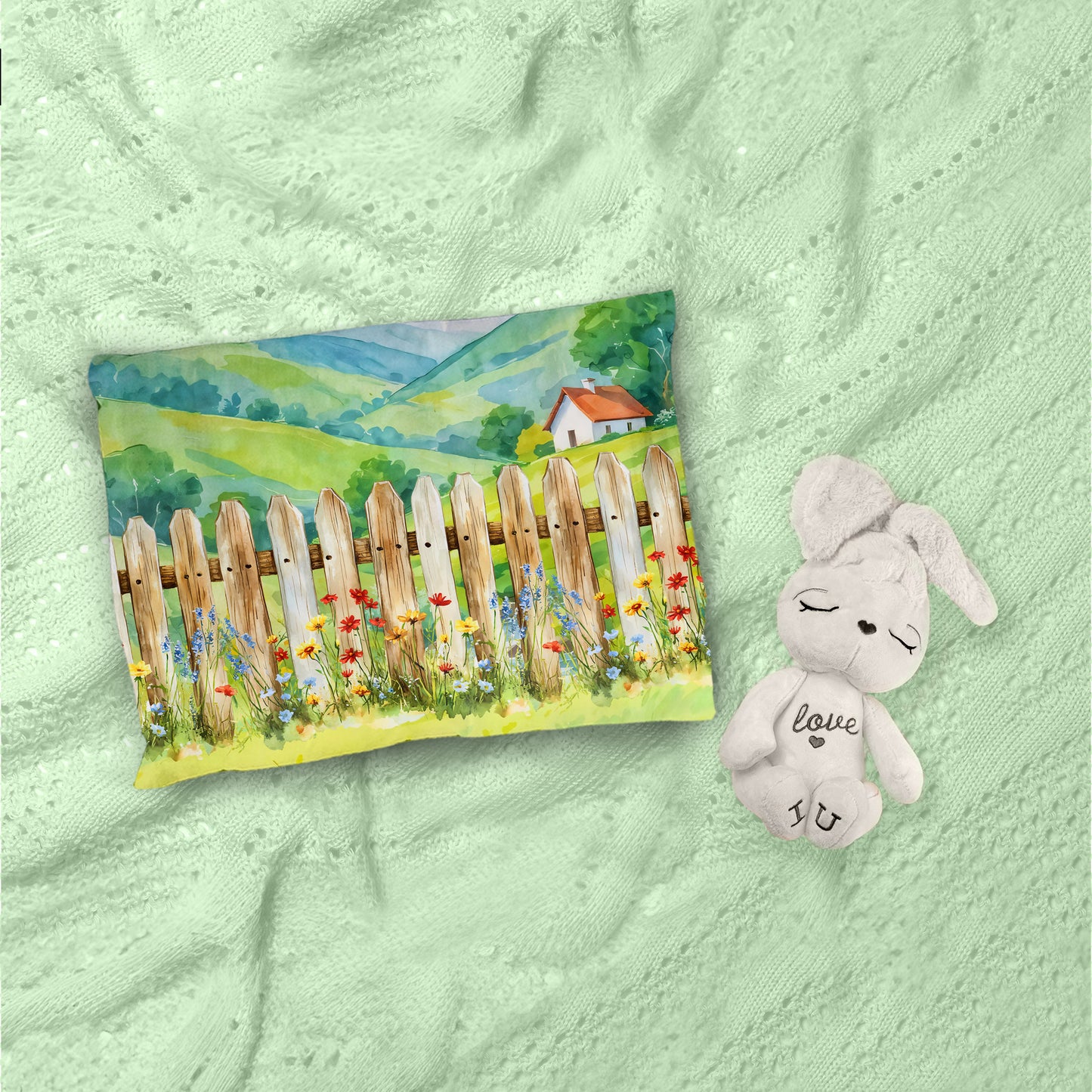 Little Valentine Farmer Cot Set