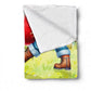 Little Valentine Farmer Toddler Fleece Blanket