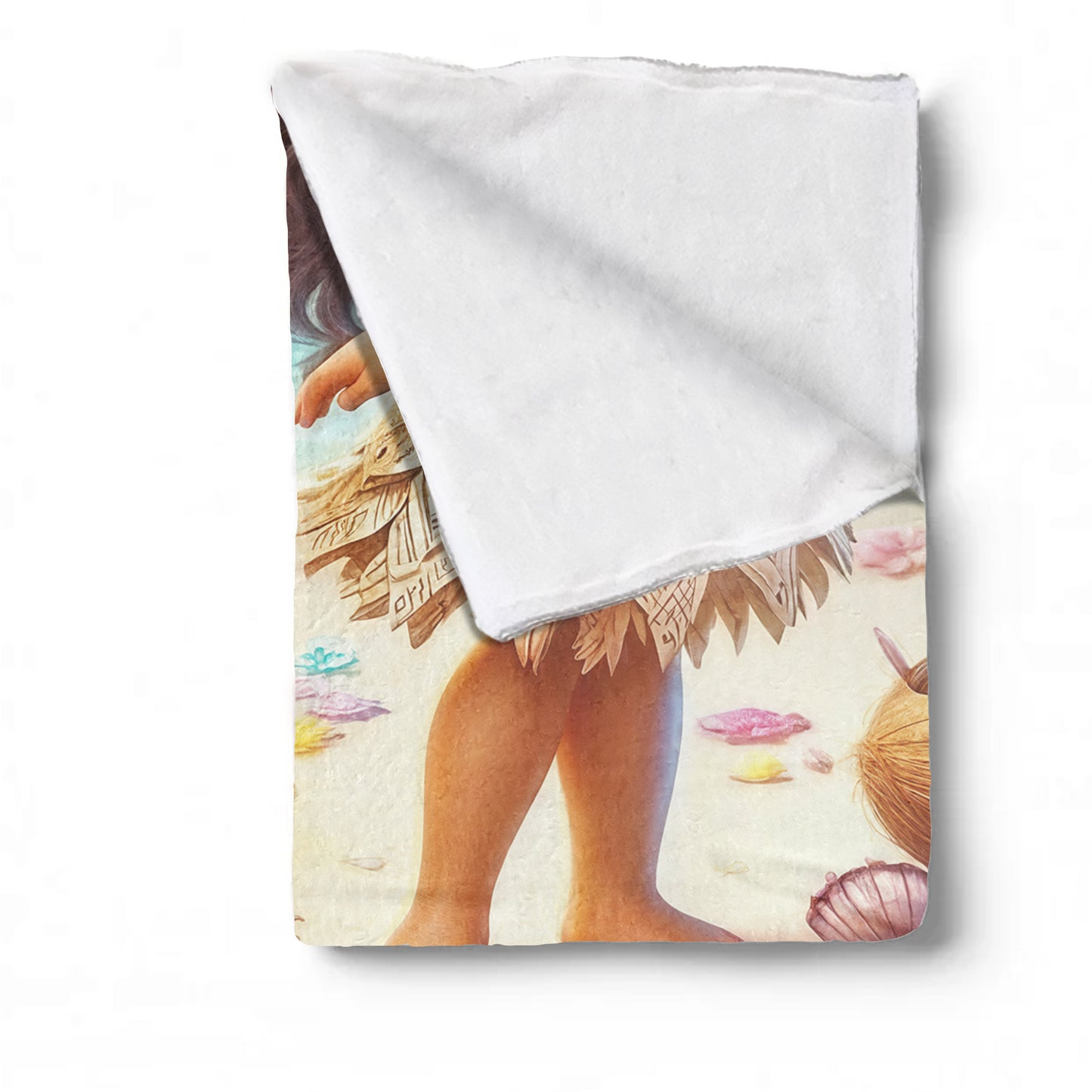 Living on an Island Toddler Fleece Blanket