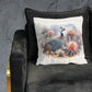 Lone Guinea Fowl Luxury Scatter
