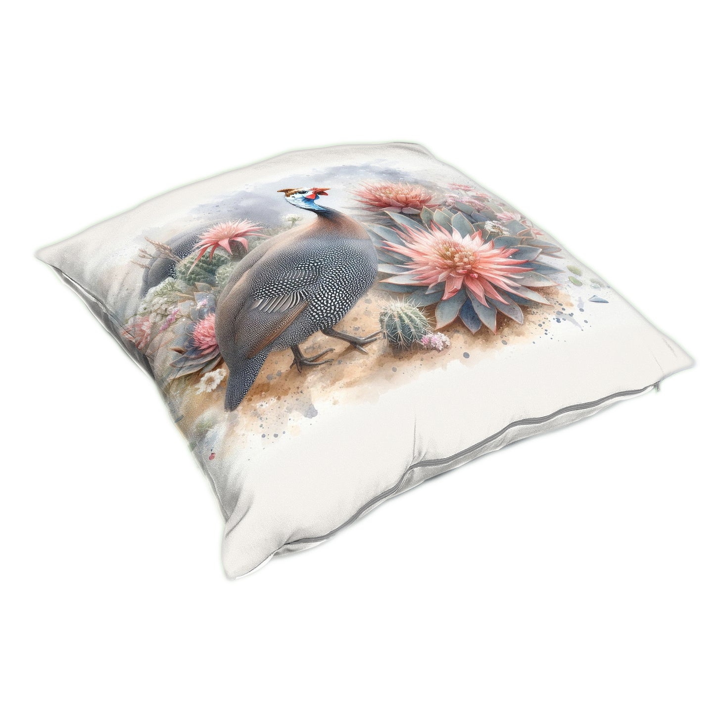Lone Guinea Fowl Luxury Scatter