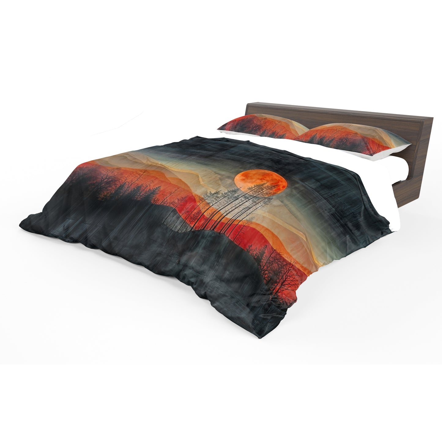 Lonely Moon Duvet Cover Set
