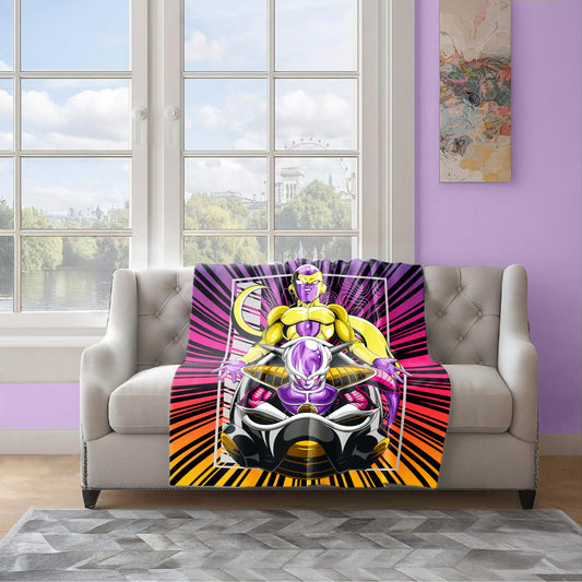 Lord Frieza Light Weight Fleece Blanket