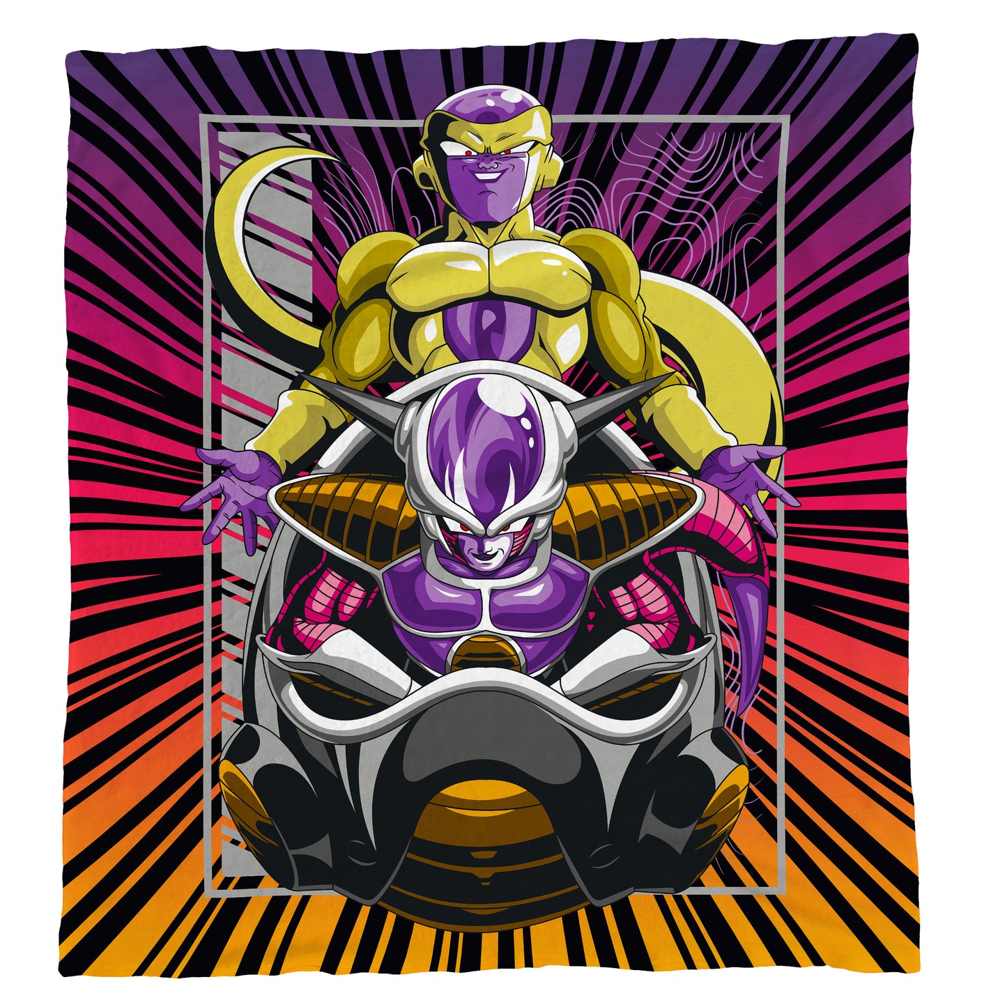 Lord Frieza Light Weight Fleece Blanket