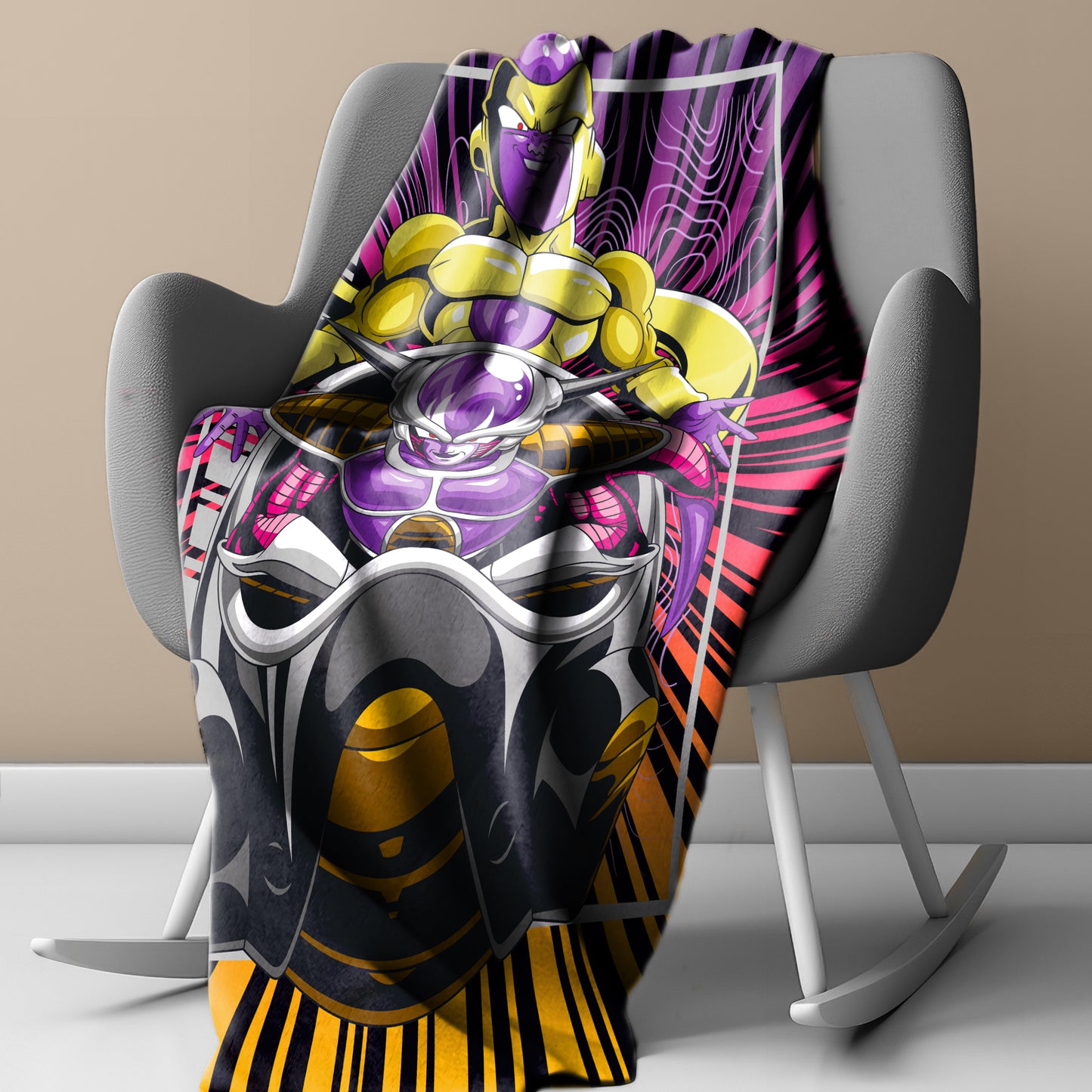 Lord Frieza Light Weight Fleece Blanket