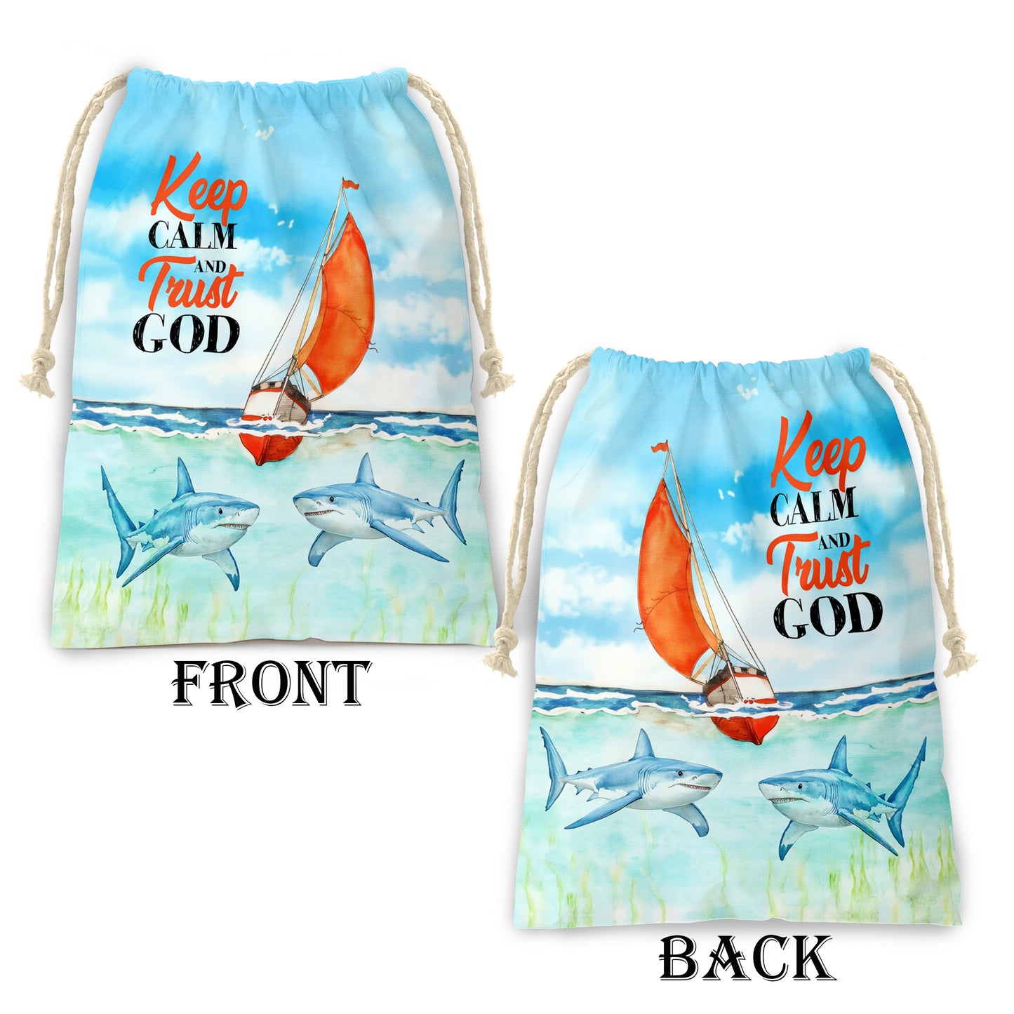 Lost At Sea Gift Bag (Set of 2)
