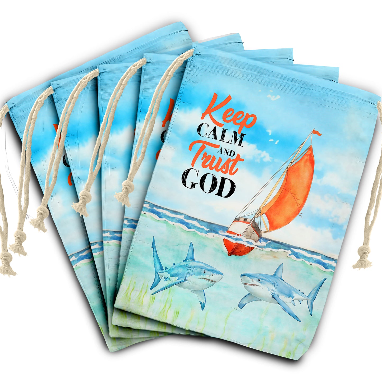 Lost At Sea Gift Bag (Set of 2)