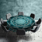 Lotus Mandala Round Tablecloth